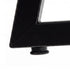 Levede Dining Table 80cm Square Dining Table 4 Seater Wood Top Black Metal-2100034939377553413