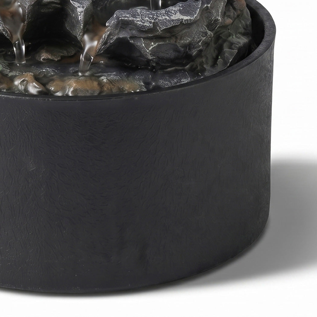 Spector Tabletop Water Fountain Resin Indoor Water Feature  3 Flow Levels Office-2061251862367178757