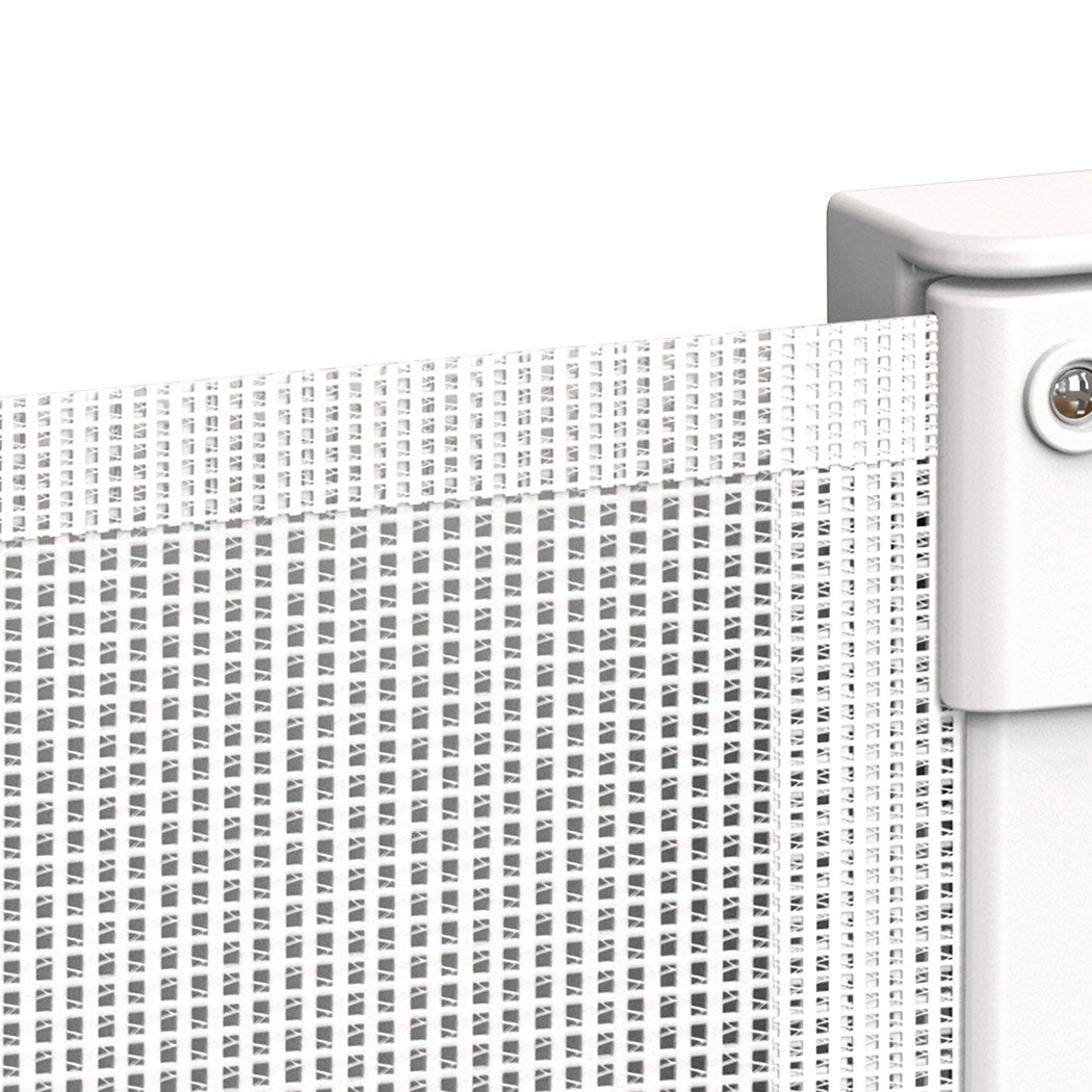 BoPeep Retractable Baby Safety Gates 300cm White 300 cm-1910112818754097157