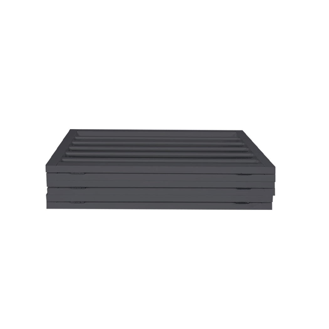 PaWz Wooden Pet Gate Dog Fence Safety Grey 100 Pack-1864184510581706757