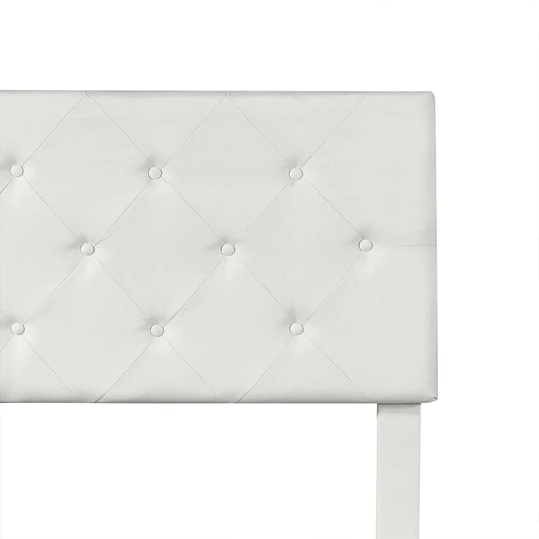 Levede Queen Bed Frame Tufted 4 Drawer-2006733226000912389