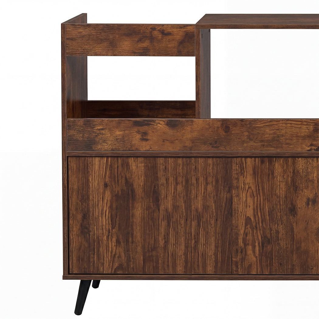 Levede Record Player Stand Vinyl Holder Cabinet Turntable Table 300+ Albums-2102558716346896389