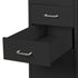 Levede 5 Drawer Office Cabinet Drawers Black-2018816806168432645