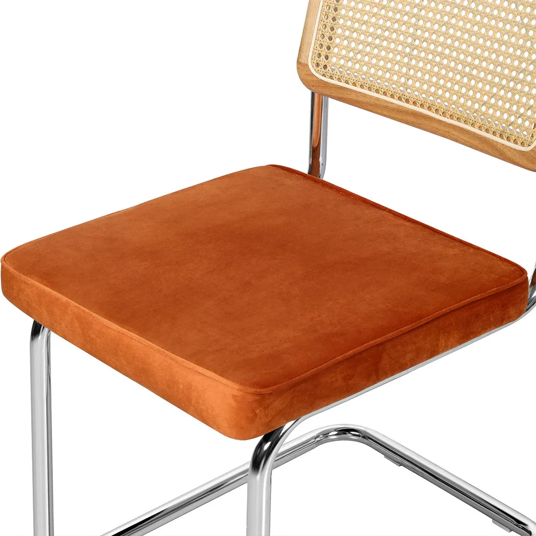 Levede 4xRattan Chair Dining Chairs-2029387213669797893