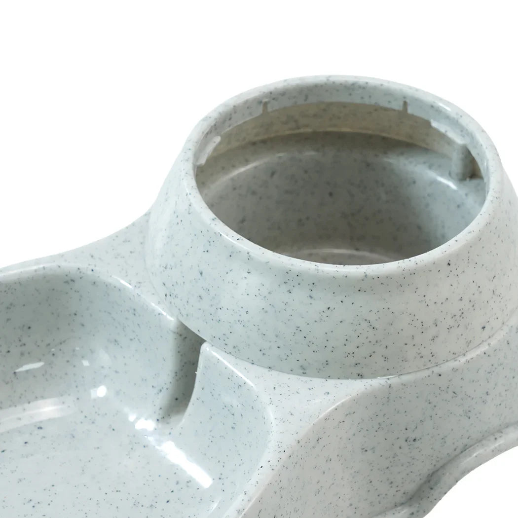 Pawz Automatic Pet Feeder Water Dispenser 3.5L Grey-2050056903739969541