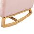 Levede Rocking Chair Ottoman Footrest With Side Pocket-2006732687682965509
