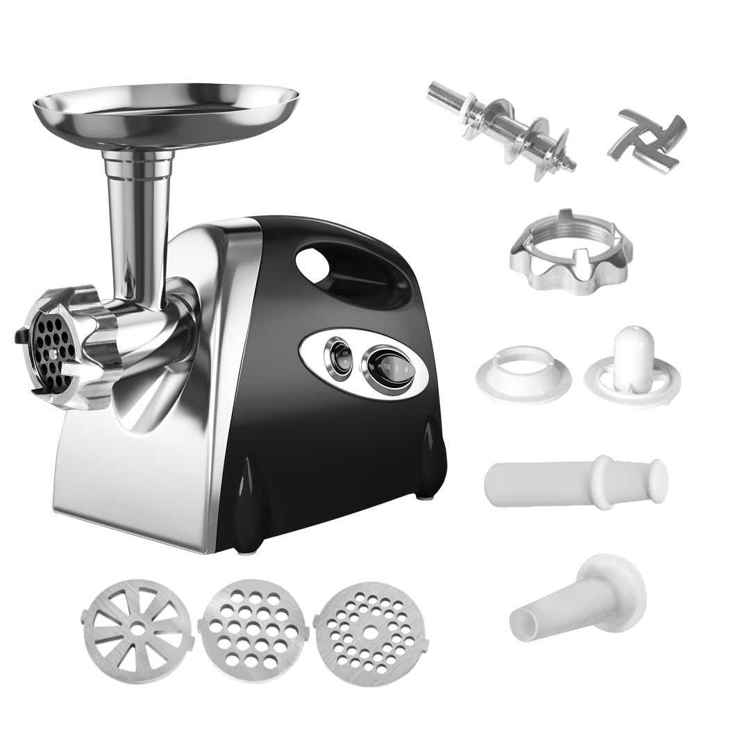 800W Electric Meat Grinder Mincer Sausage Black-2018816840561725445