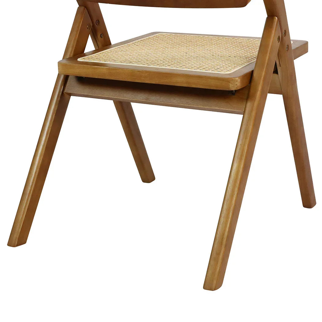 Levede 4X Foldable Rattan Dining Chairs-2006732726866153477