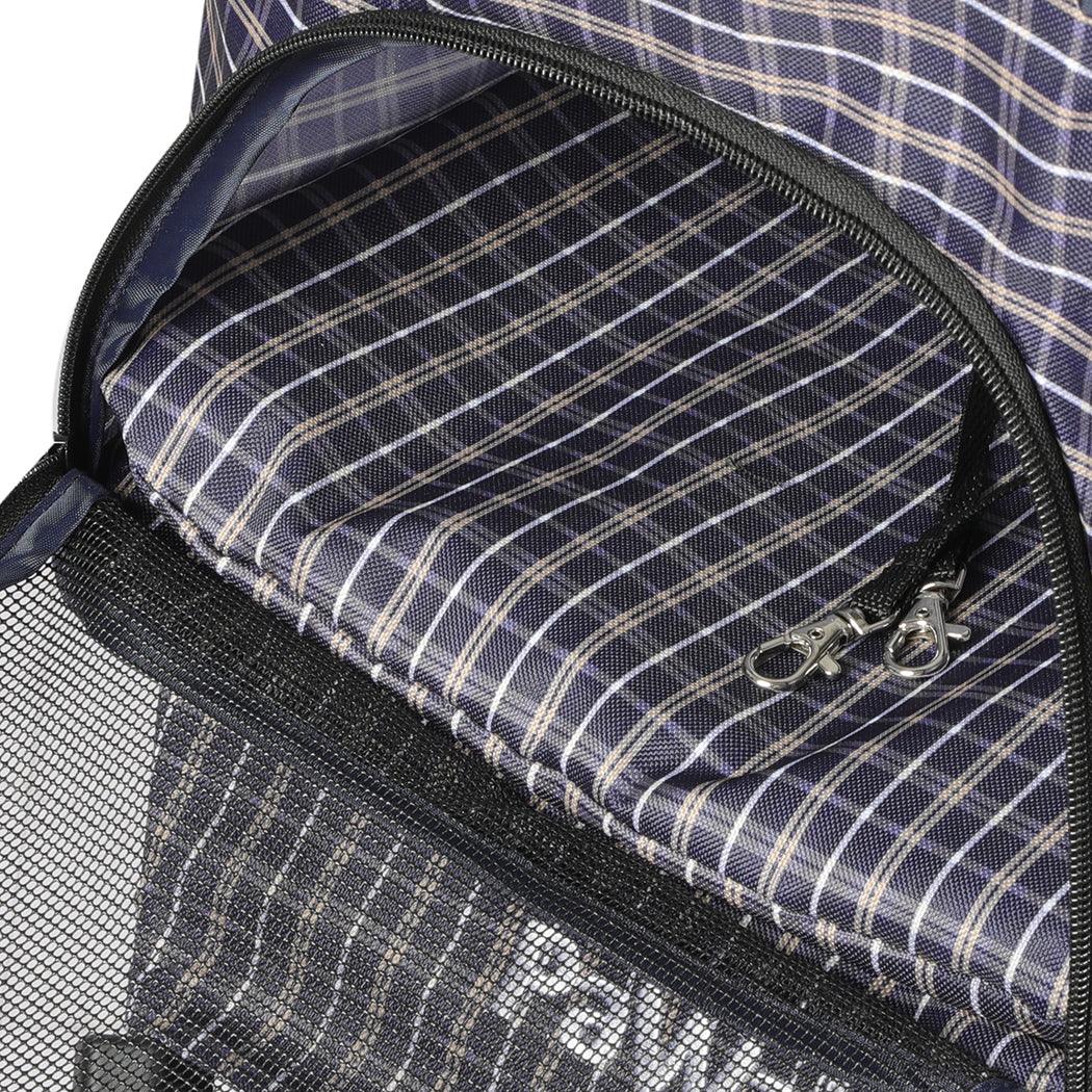 PaWz Large Pet Stroller Dog Cat Carrier Plaid-2006733030680563717