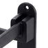 Levede Towel Rack Bathroom 2 Bars Rail Holder Wall Mounted Storage Shelf Black-2050059022438109189