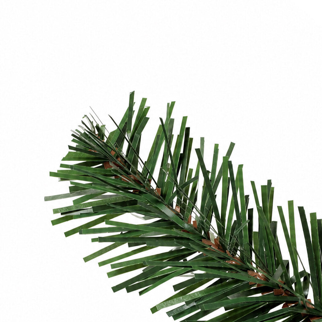 Santaco Christmas Tree 63cm Mini Xmas Tree 75 PVC Branches PVC Burlap Green-2100035037390049285