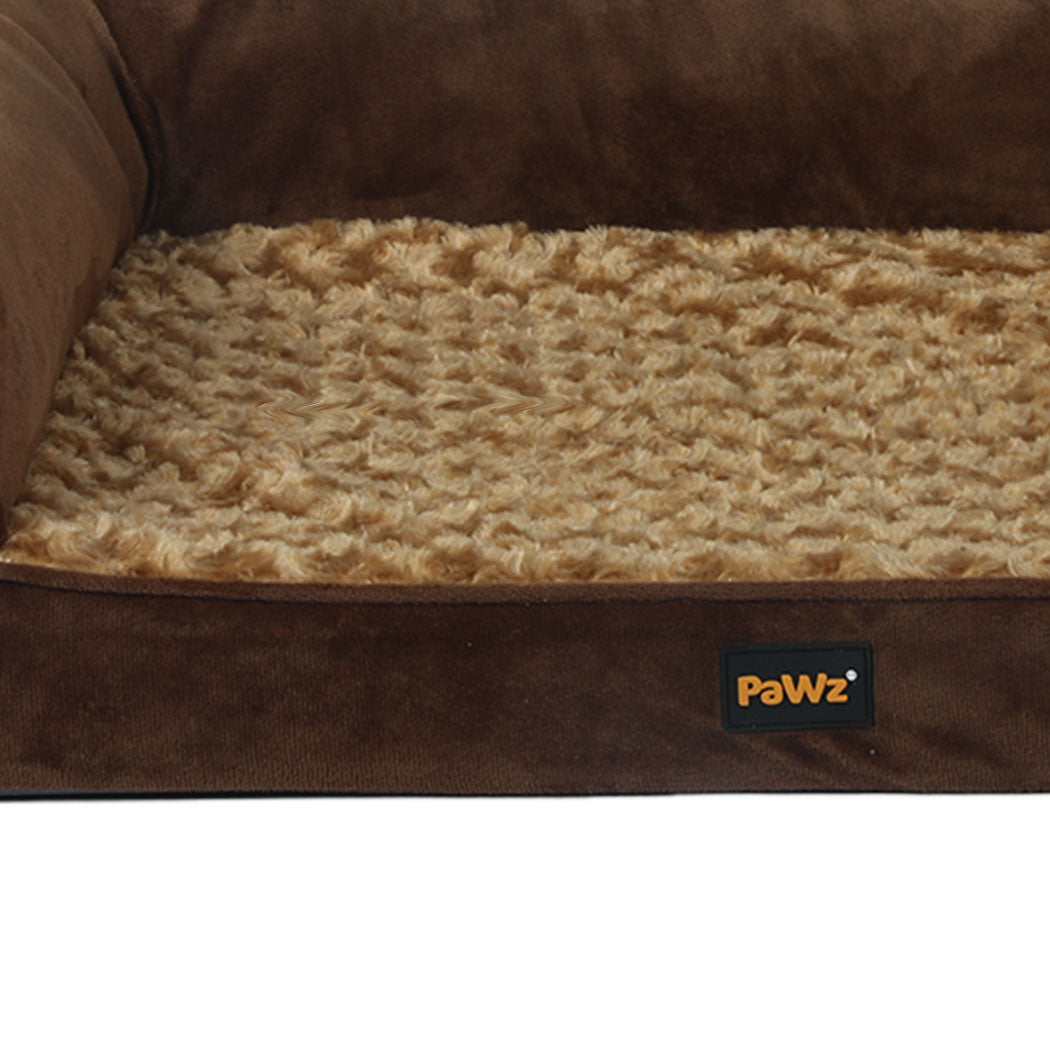 PaWz Pet Bed Sofa Dog Bedding Soft Warm L-1894516777250066437