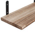 Levede Floating Wall Shelves 5Pcs Wood Wall Mounted Rustic Display Rack Bedroom-2050059023742537733