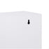 Levede Medicine Storage Box Lockable 3-Tier Wall Cabinet Alloy Steel White-2100035001486807045