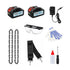 Traderight Mini Chainsaw Pole Saw Brushless 700W 2.49m Adjustable Head Blue-2109799594869854214
