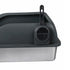 Pawz Stainless Steel Cat Litter Box Big Cats Kitten High Sided Easy Clean Grey-2065254294315208709