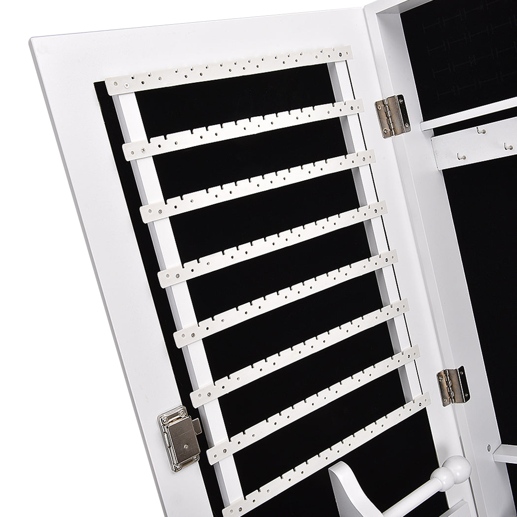 Levede Mirror Jewellery Cabinet Makeup-1864184303475363845