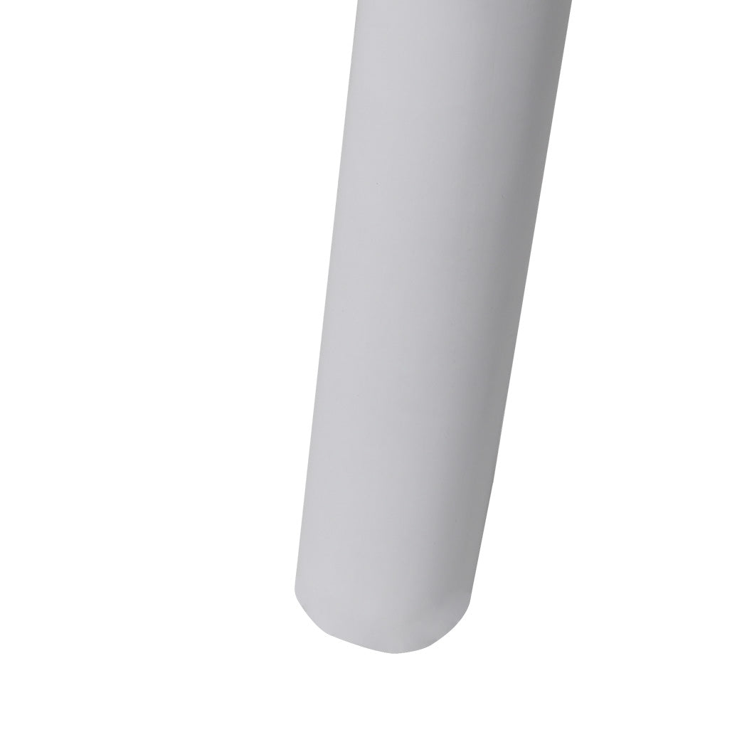 Levede 8x Dining Chairs Wooden Hans White-2006732723414241285