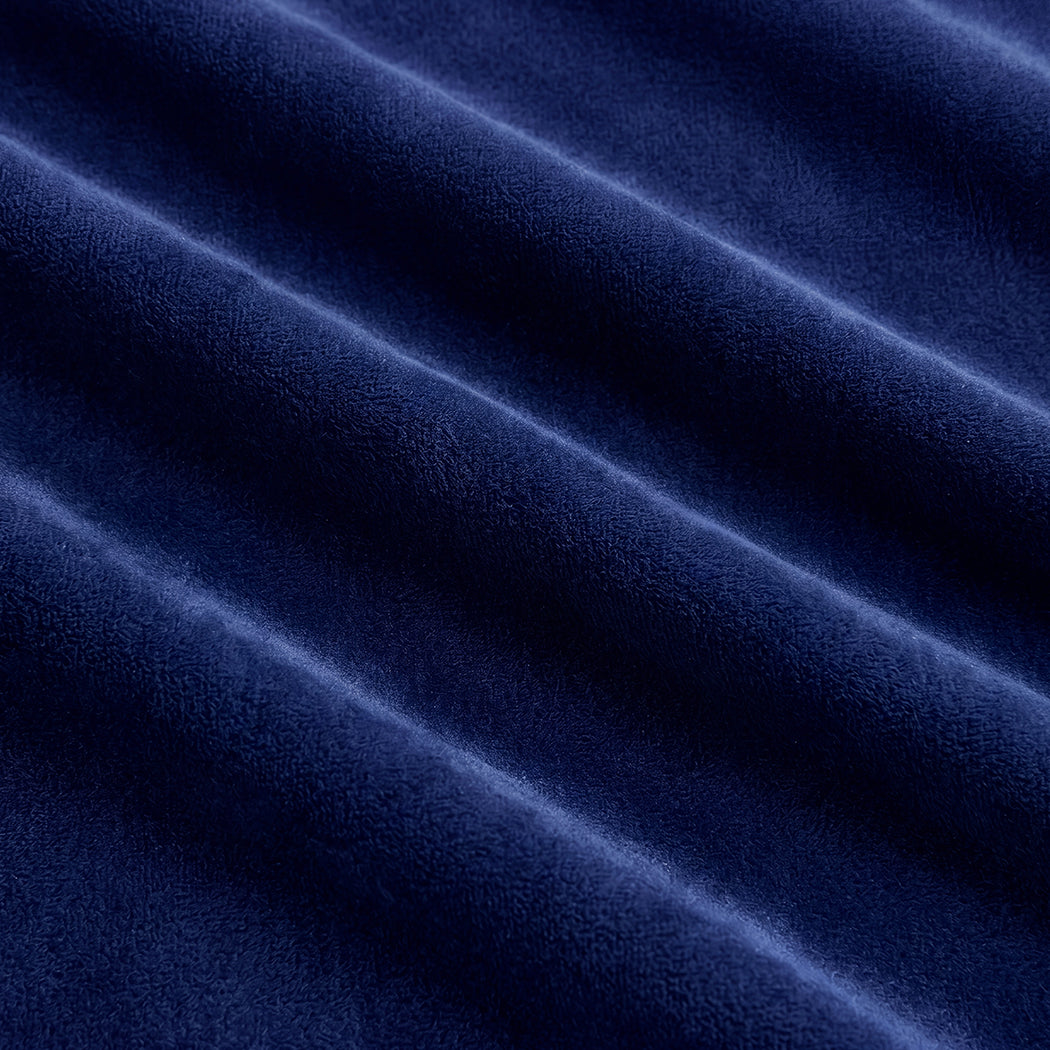 Marlow Velvet Blackout Curtains 2-Panel Room Darkening Eyelet Curtains 132x160cm-2072893566673358853