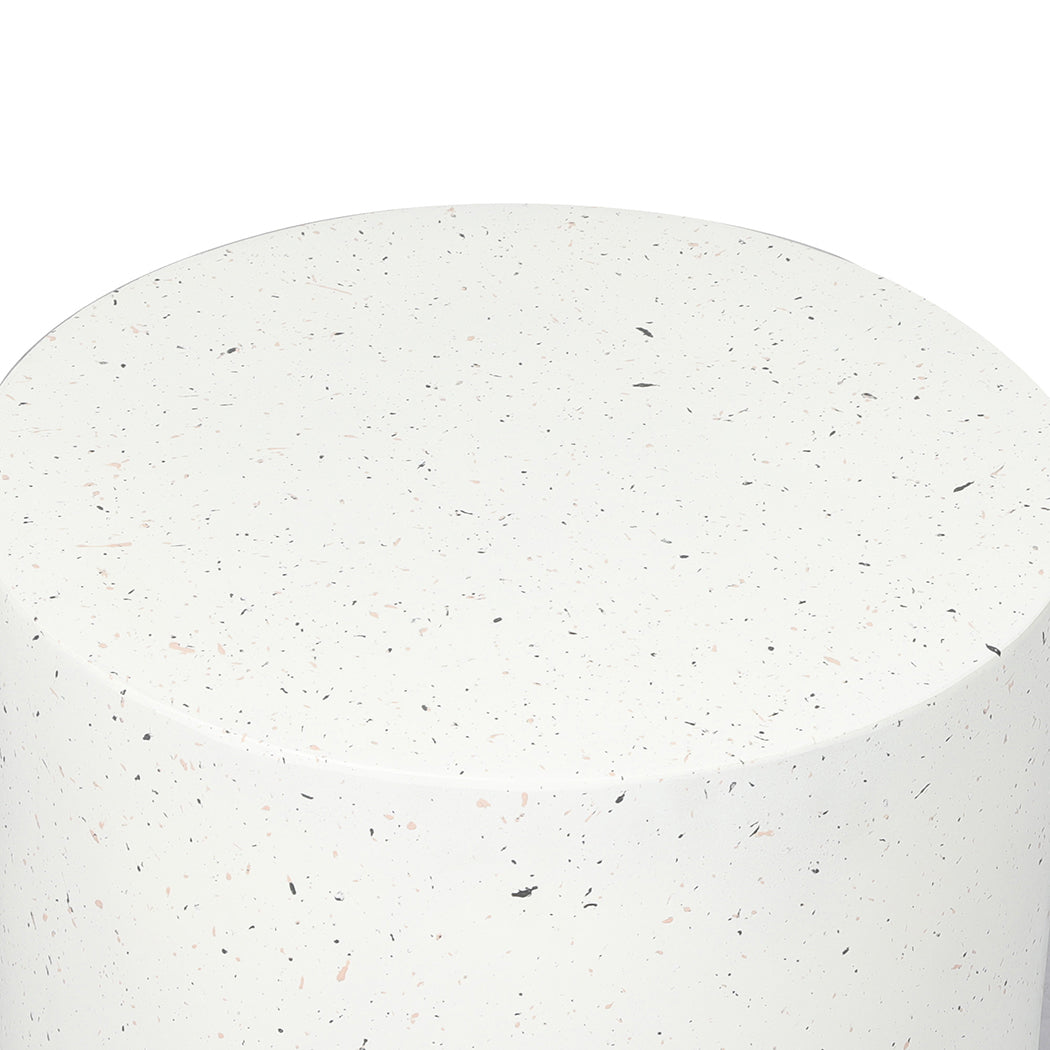 Levede Side Table Terrazzo Round End-2065254616798466053