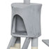 Pawz Cat Tree Scratching Post Scratcher 143cm Climbing-2050056906315272197