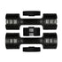 Centra A Pair Of 1KG To 5KG Dumbbells Black-2006732825725898757