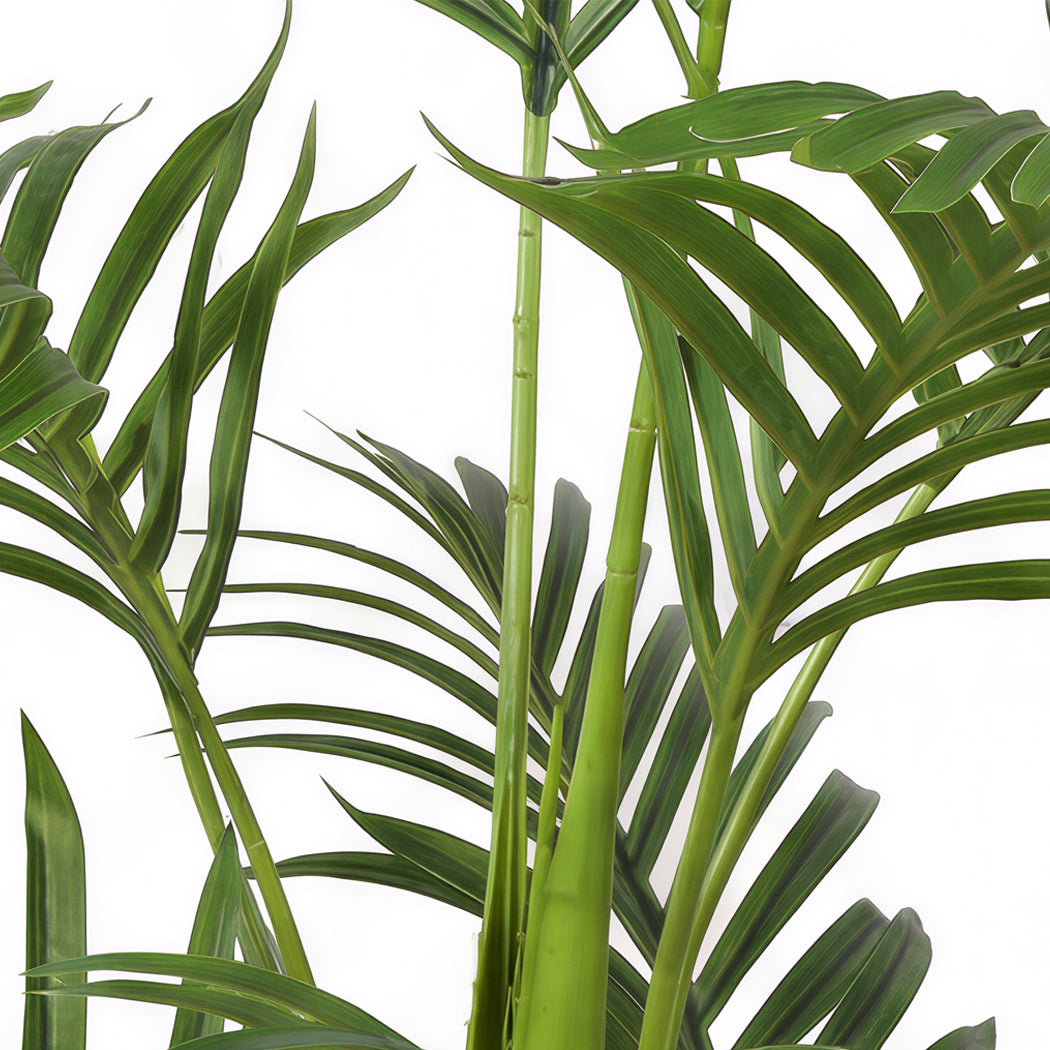 Lambu Artificial Oak Tree Lifelike Fake Leaves Artificial Plants Indoors 95cm-2050056792532193285