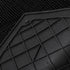 Marlow Front Door Mat TPE Non Slip Low Profile with Drainage Holes Black-2109799592118390790