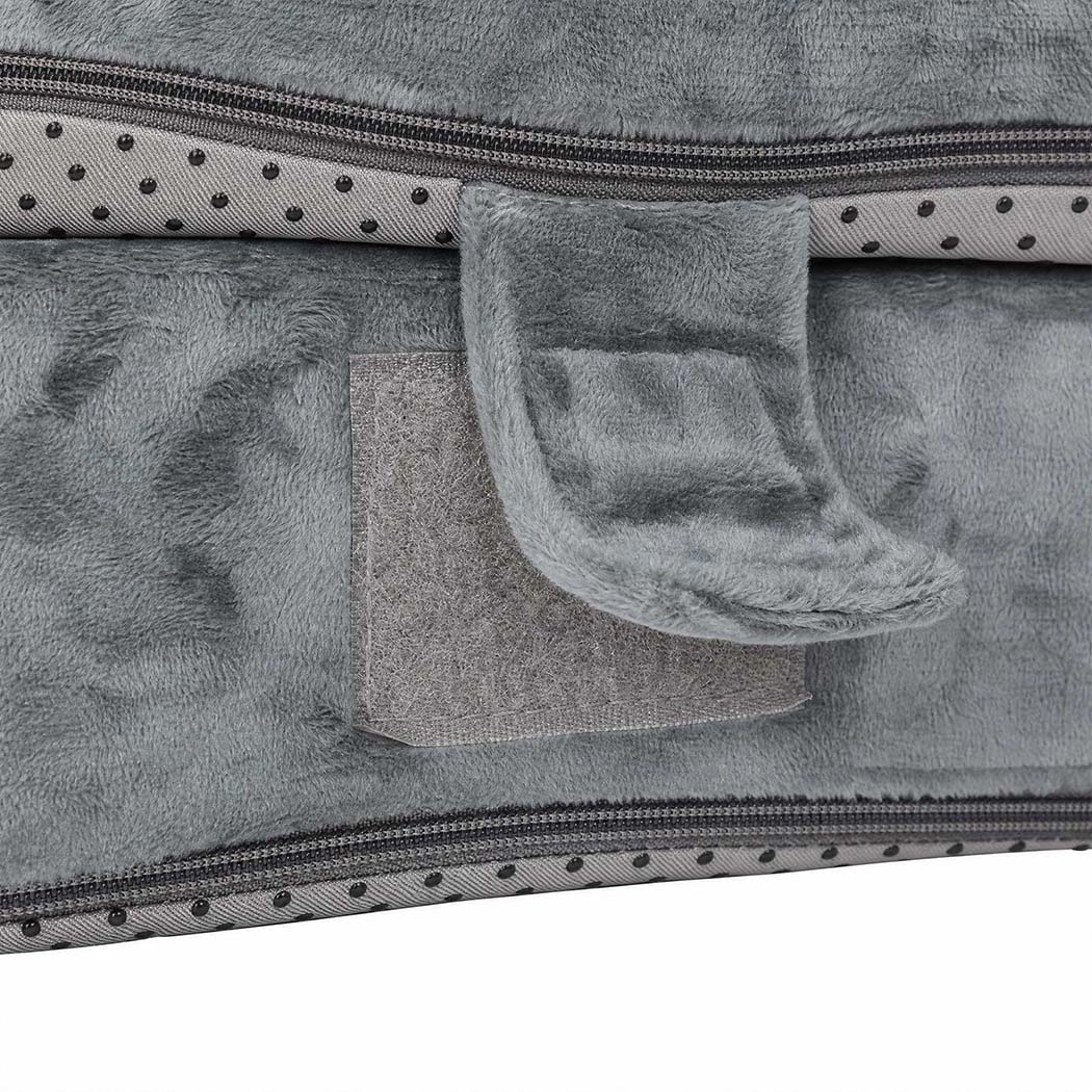 DreamZ Leg Elevation Pillow After Surgery Gel Memory Foam Single Leg Grey-2109799598153994246