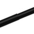 Marlow Black Double Curtain Rod Steel Pole Pommel Set Extendable Adjustable-1894516738750550021