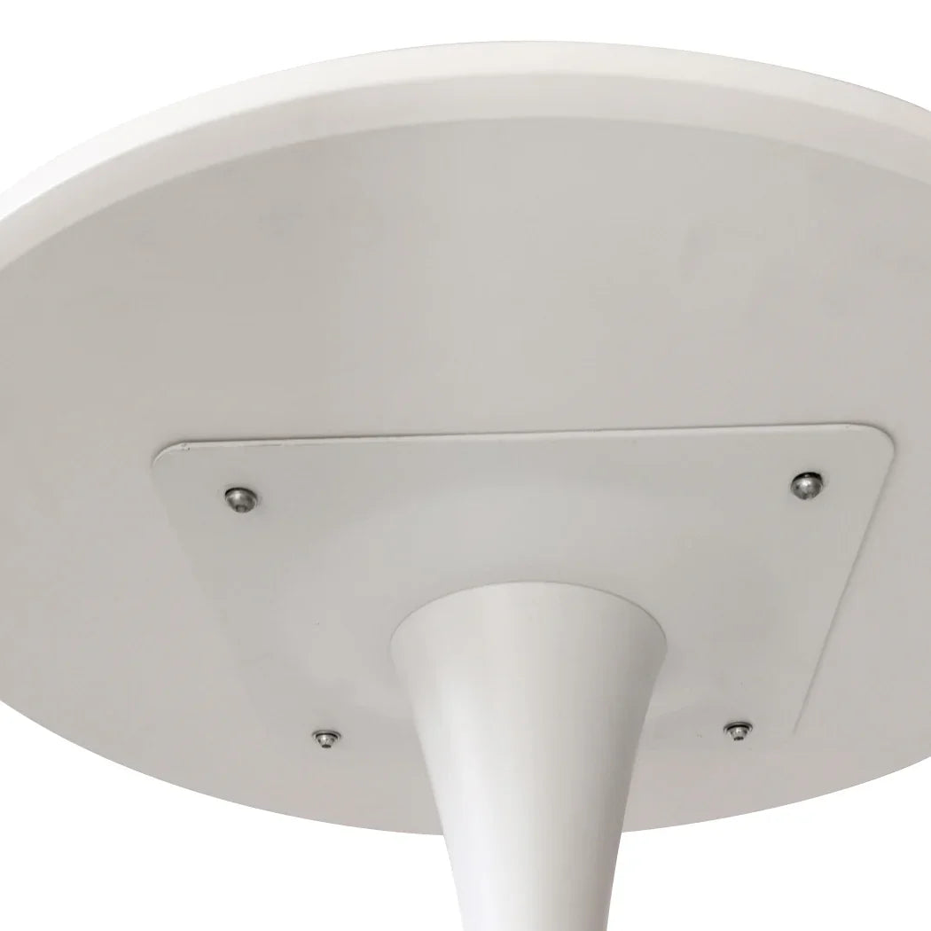 Levede 2x Round Bar Table Pub Tables White-2006733275493699589