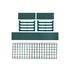 Levede 2x5 Tier Plant Shelve Garden-1864184718975700997