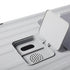 PaWz Cat Litter Box Stainless Steel Enclosed Drawer Odor Control Foldable Grey-2100034991202373637