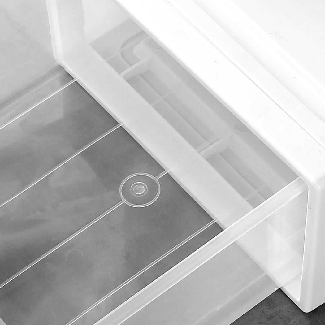 Plastic Storage Drawers Stackable Containers S 4PK Small-2006733024653348869