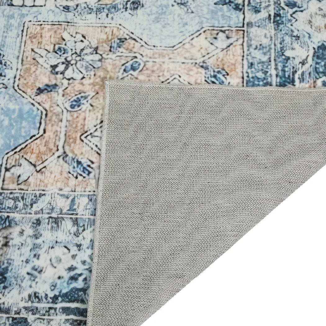 Marlow Floor Rug Vintage Polyester Washable Area Rugs-2050056914762600453