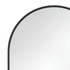 Yezi Oval Wall Mirror 70x50cm Black Frame Bathroom Wall Mounted Vanity Mirror-2050059009389629445