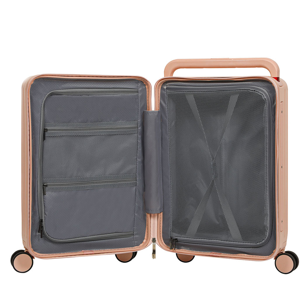 Slimbridge 20" Luggage Wide Handle TSA Lock Pink-1894516770576928773