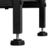 Levede Console Table with Drawers 3-Tier Slim Hallway Table 80cm Entryway Black-2109799589392093190