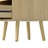 Levede 2x Bedside Tables Set Wooden Side Table Nigntstand Bedroom Rattan Drawers-2050056763503415301