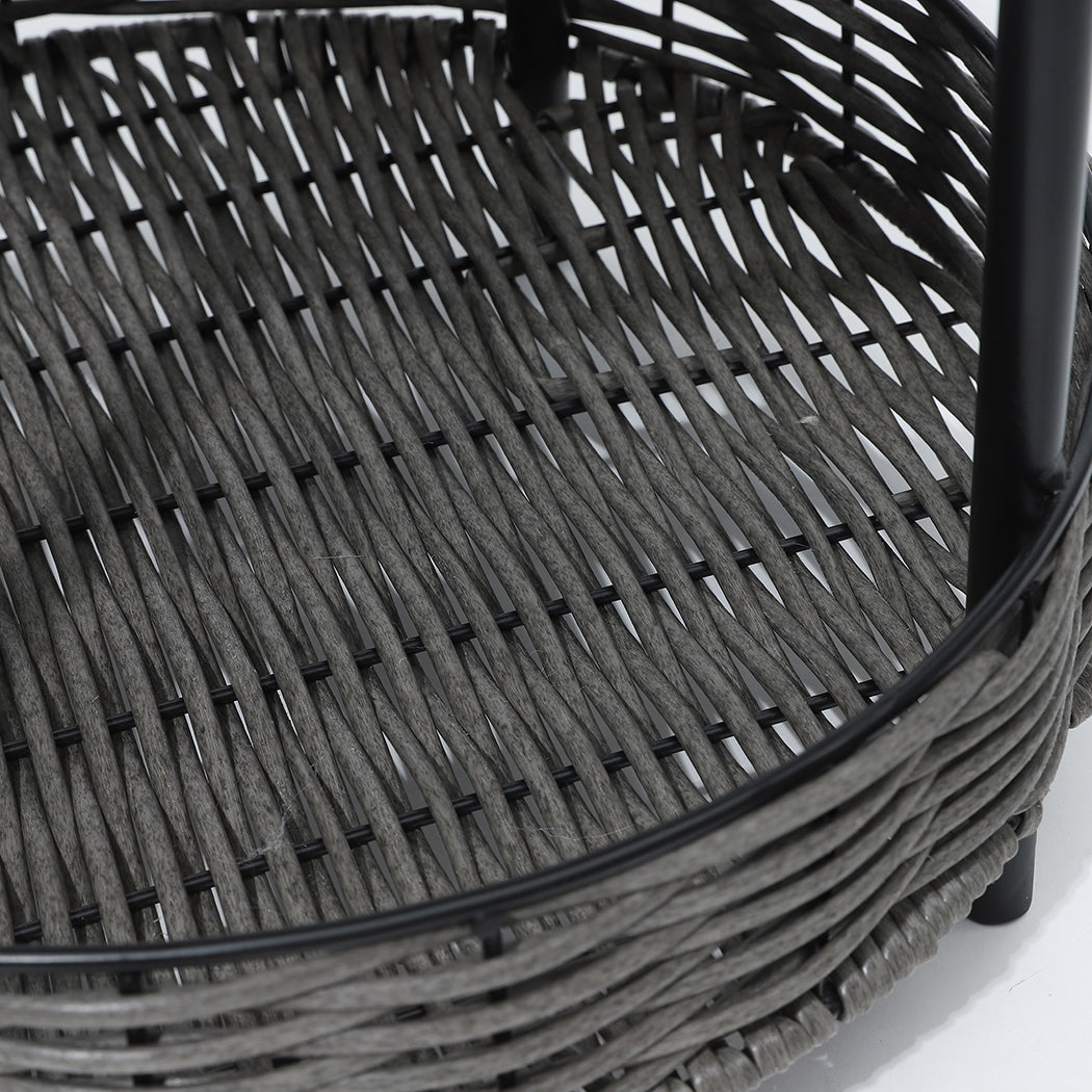 PaWz Rattan Pet Bed Elevated Raised-1864184513018597381