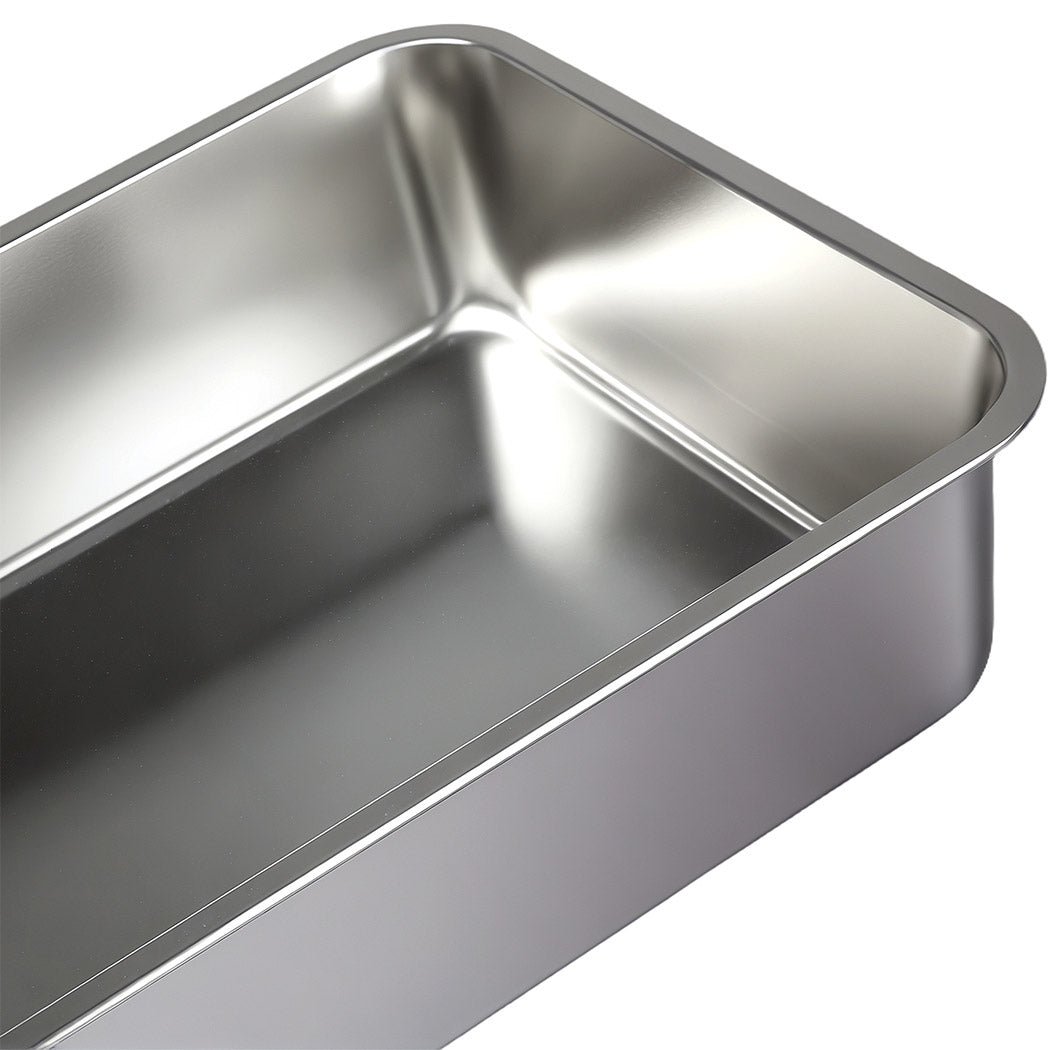 Pawz Stainless Steel Large Enclosed Cat Litter Box-2050056807346475013