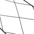 Lambu Garden Fence Panel 5 Pc Q195 Steel Rust Proof Border for Flower Beds Black-2109799601236807686