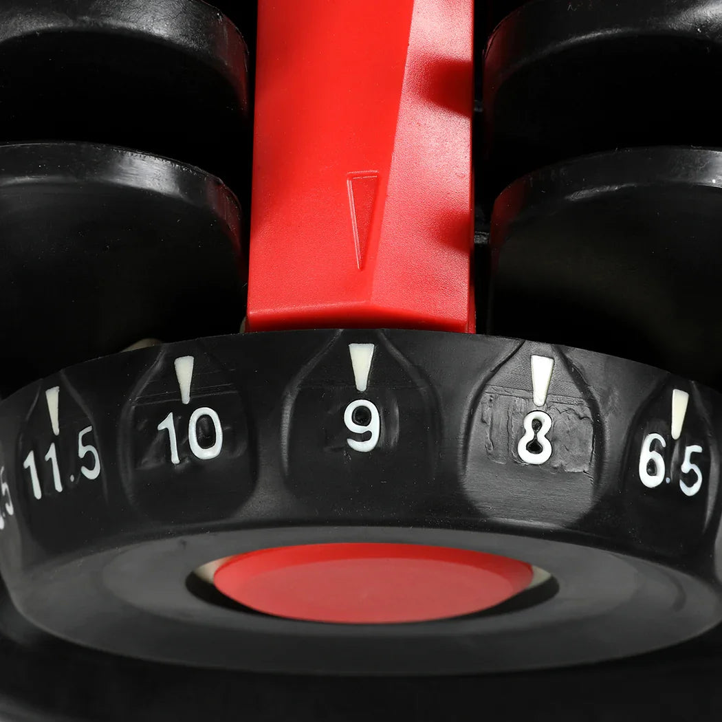 Centra 24kg Adjustable Dumbbell Set Home Gym-2006732825503600645