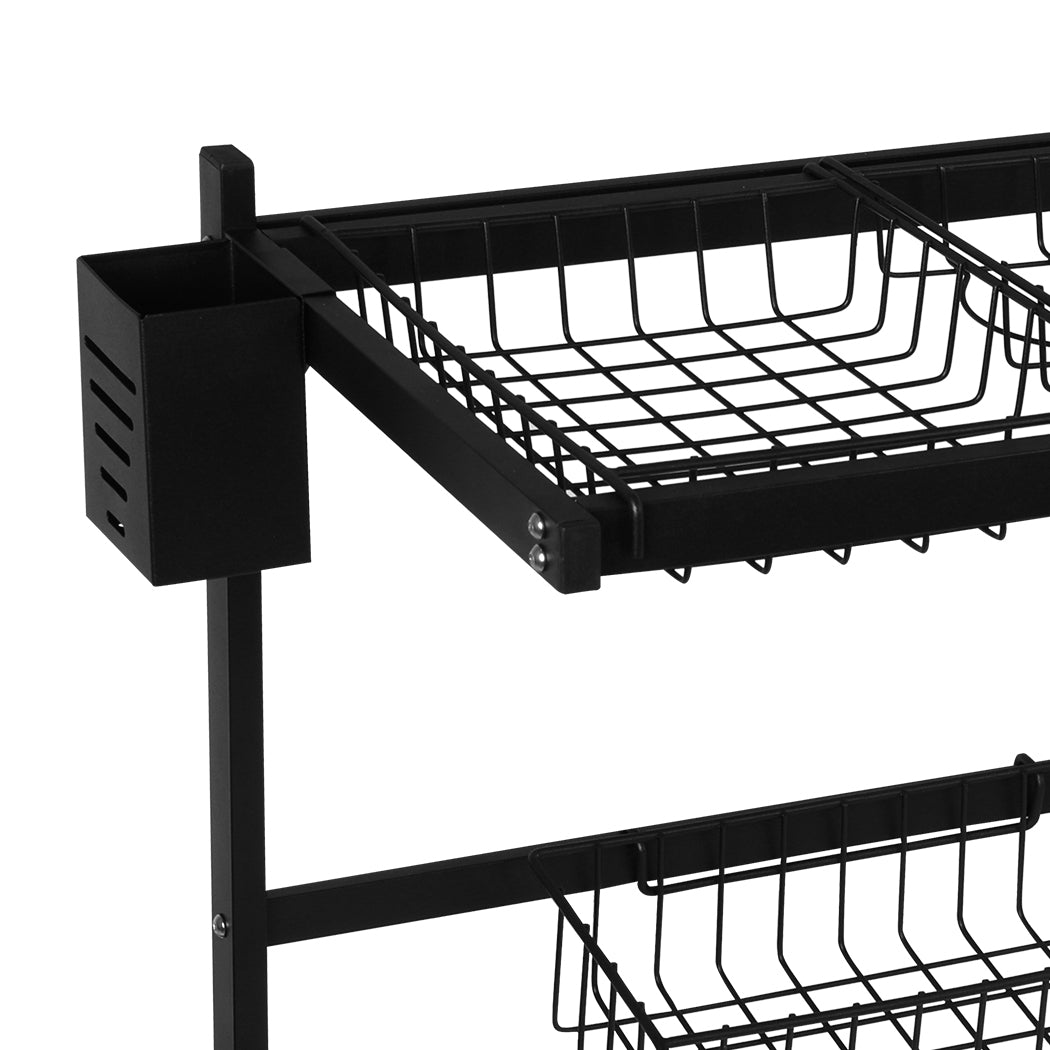 TOQUE Dish Drying Rack Over Sink Steel 85 CM-1864184344776675333