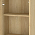 Levede Bathroom Storage Cabinet Handleless Wood Floor Shelf Unit Cupboard Oak-2050056757727858693