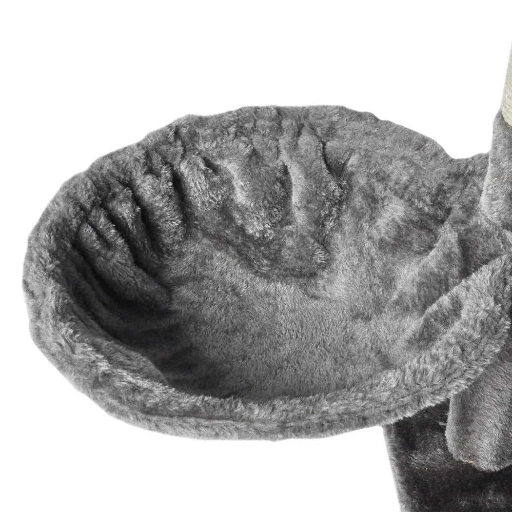 PaWz 130cm Cat Tree Toy Scratching Post Grey-2029387266031489029