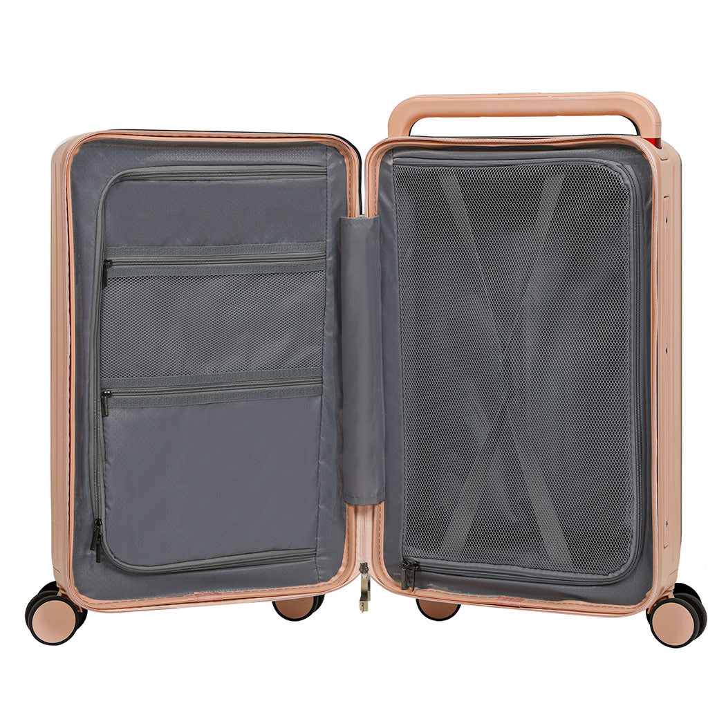 Slimbridge 26" Luggage Wide Handle Hard Case Pink-1894516770899890181