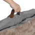 PaWz Dog Calming Bed Pet Cat Removable S Khaki Small-1864184509000454149
