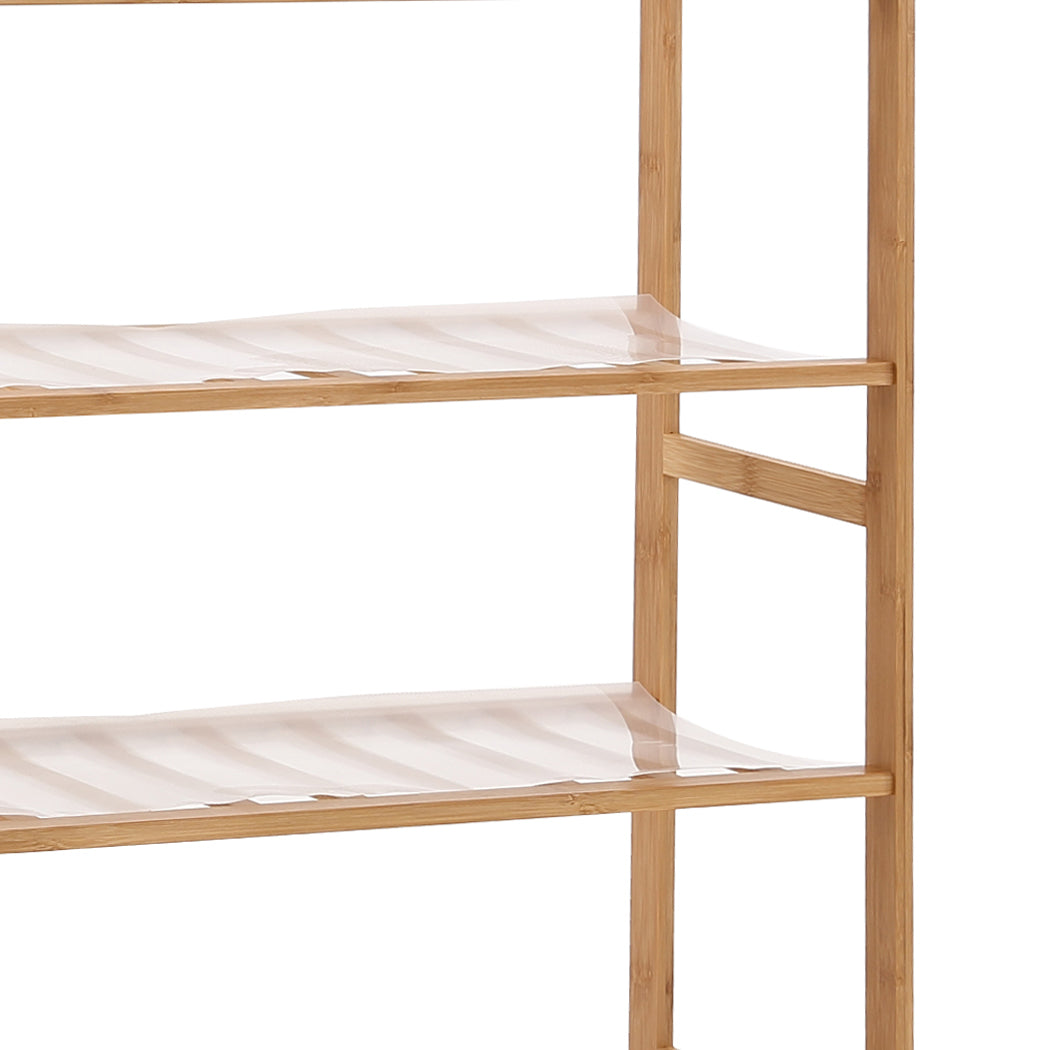 Levede Bamboo Shoe Rack Storage Wooden-2065254633944780805