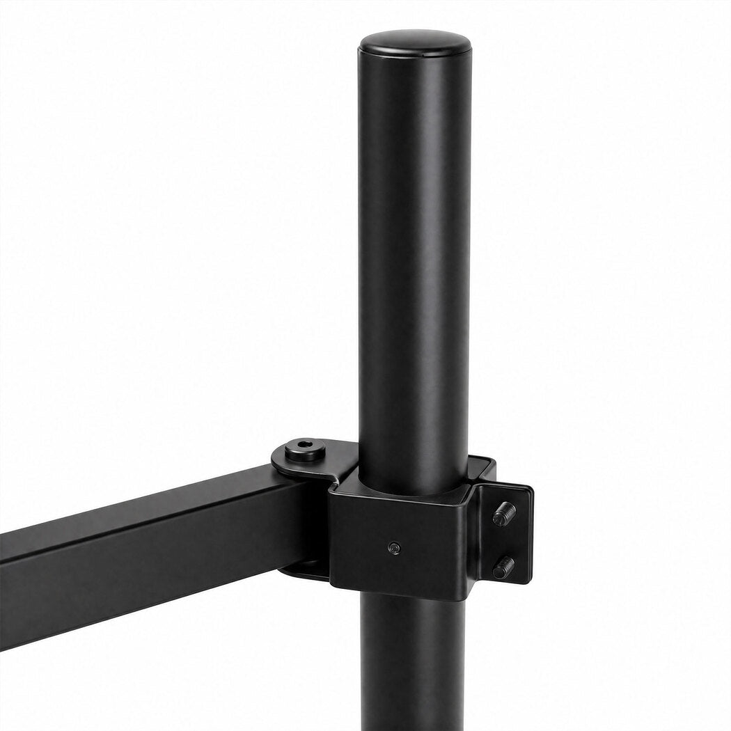 Levede Single Monitor Arm Desk Mount for 13-32 Inch Height Adjustable Black-2100035032906338309